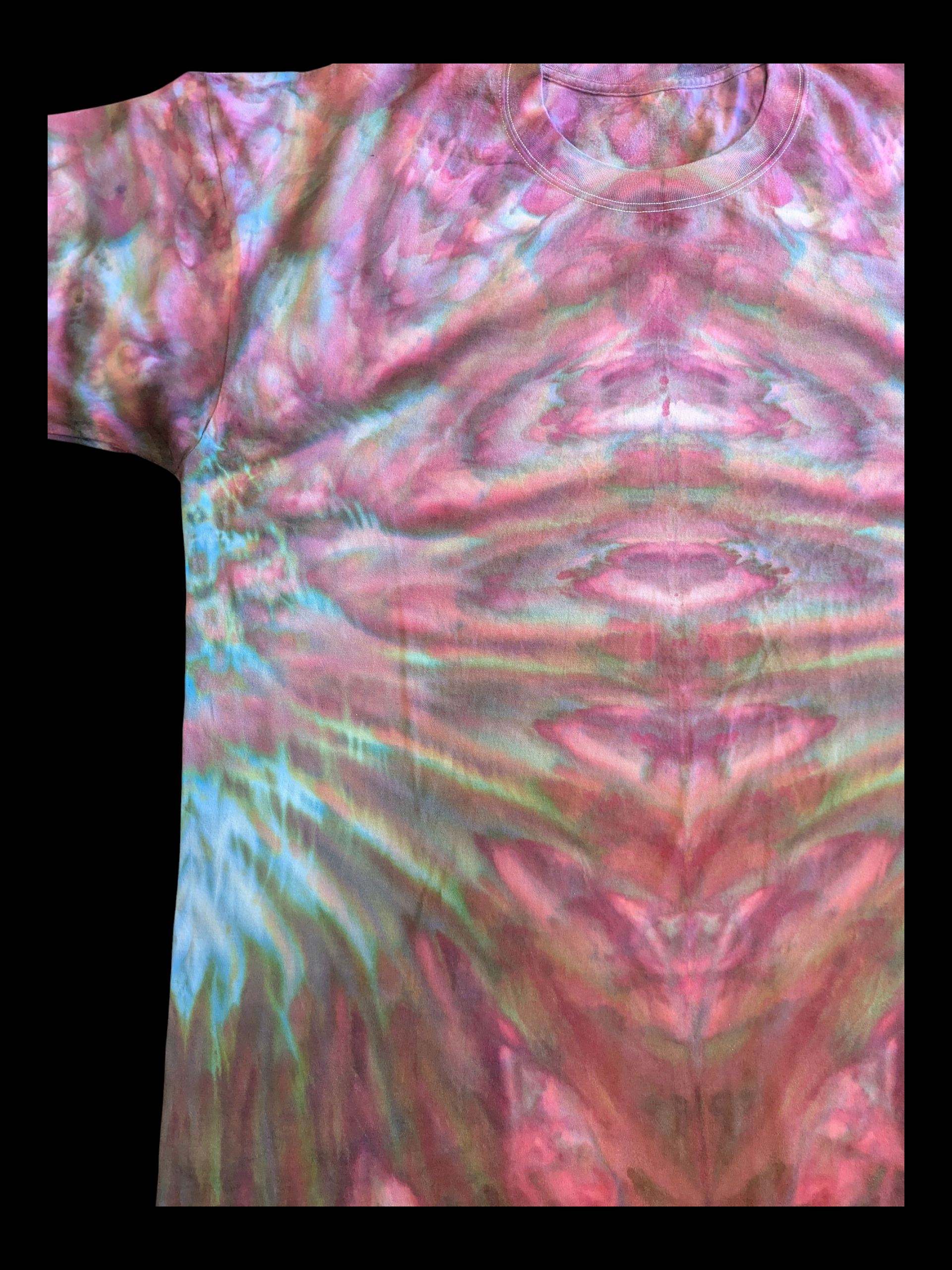 Melting Double Fan Fold - Unisex Tee - 3XL
