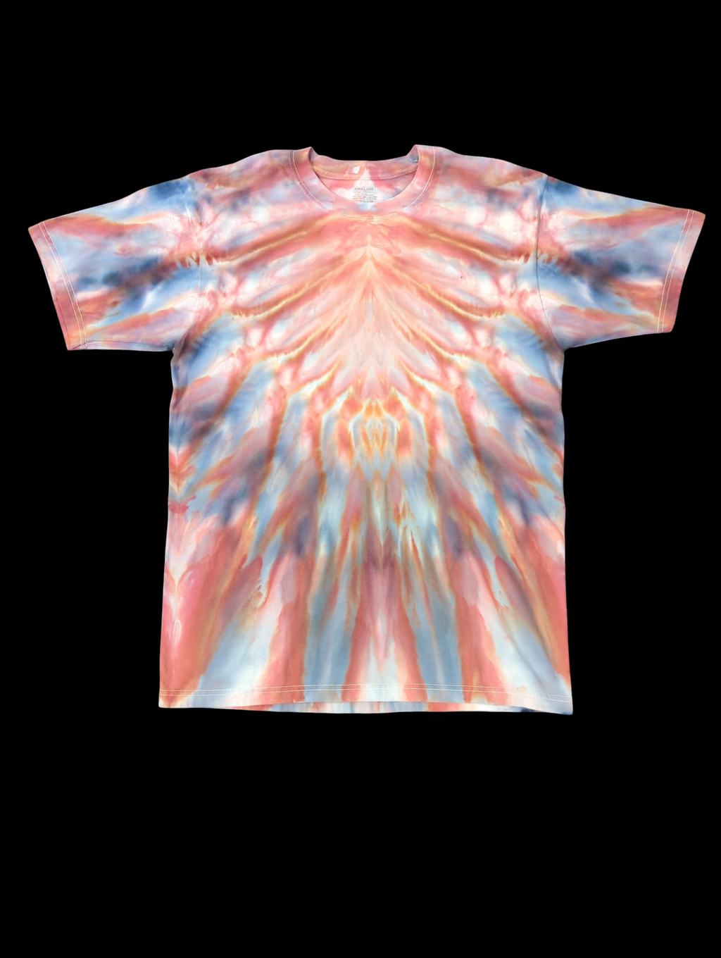 Red & Blue Rorschach Roll - Unisex Tee - Large