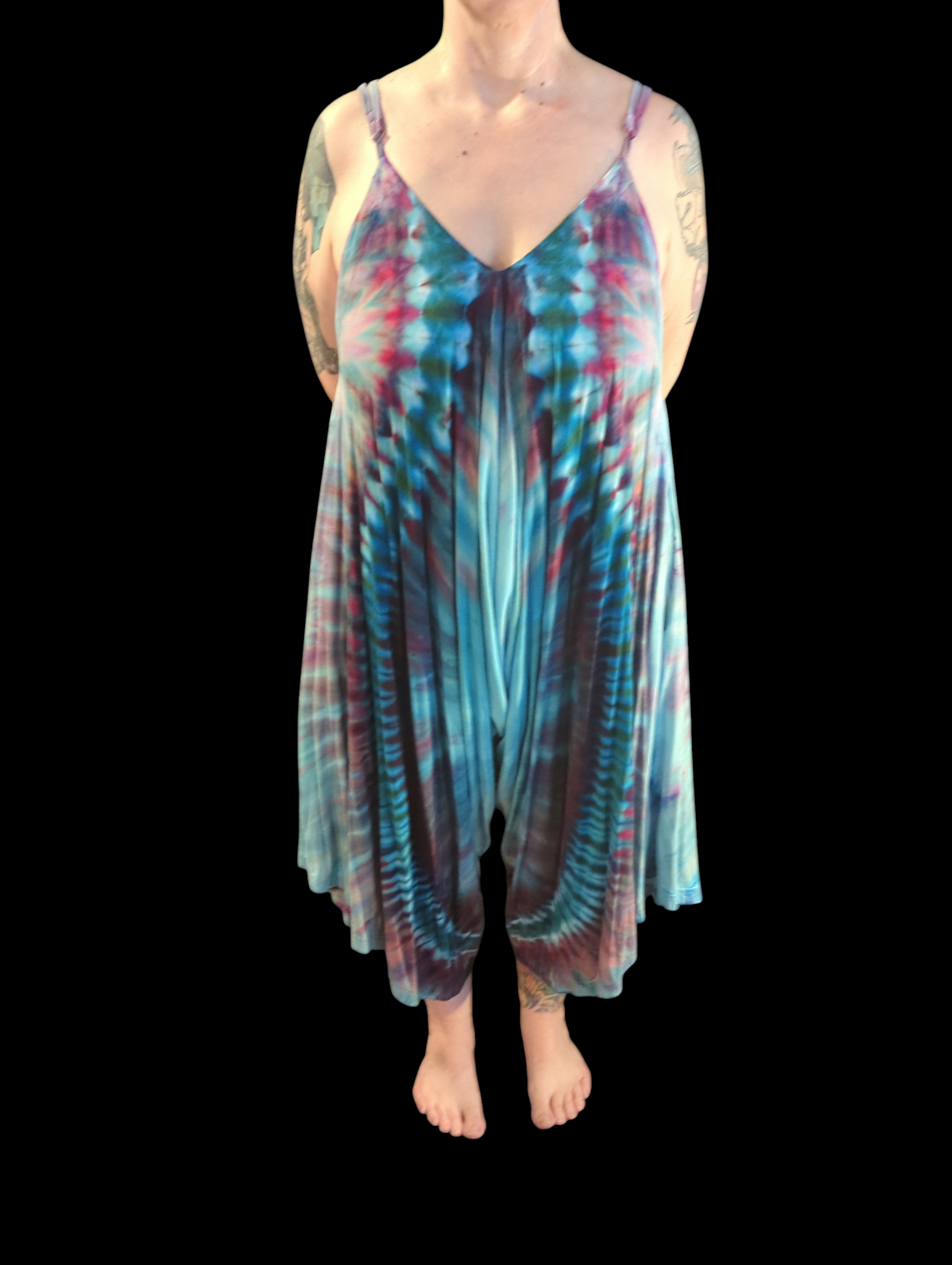 Berry Boho Jumpsuit - One Size