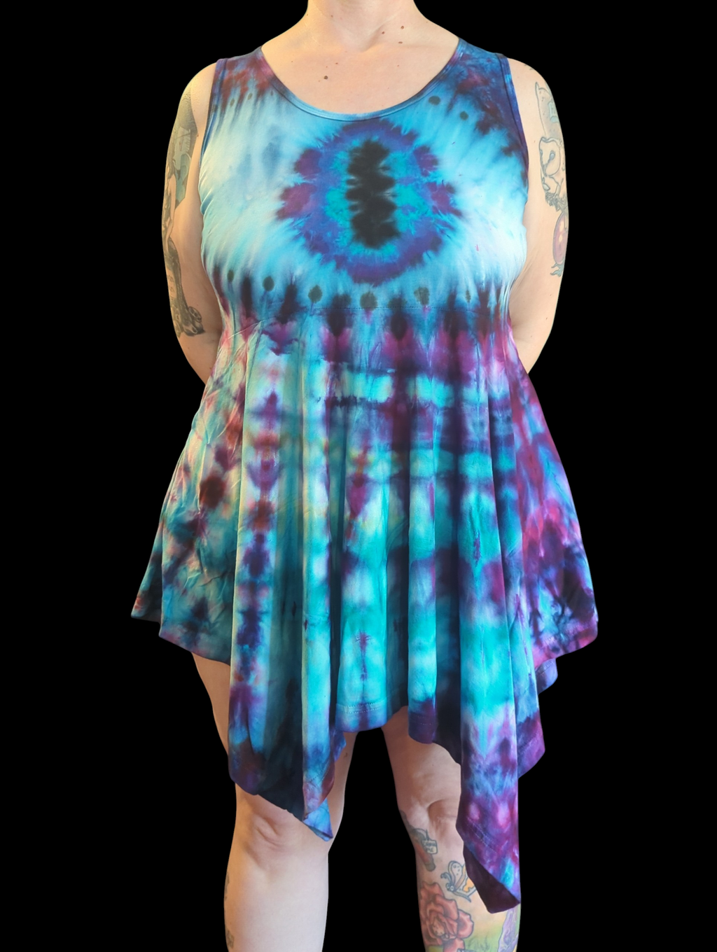 Elysian Dragon Eye Pixie Dress - Femme XL