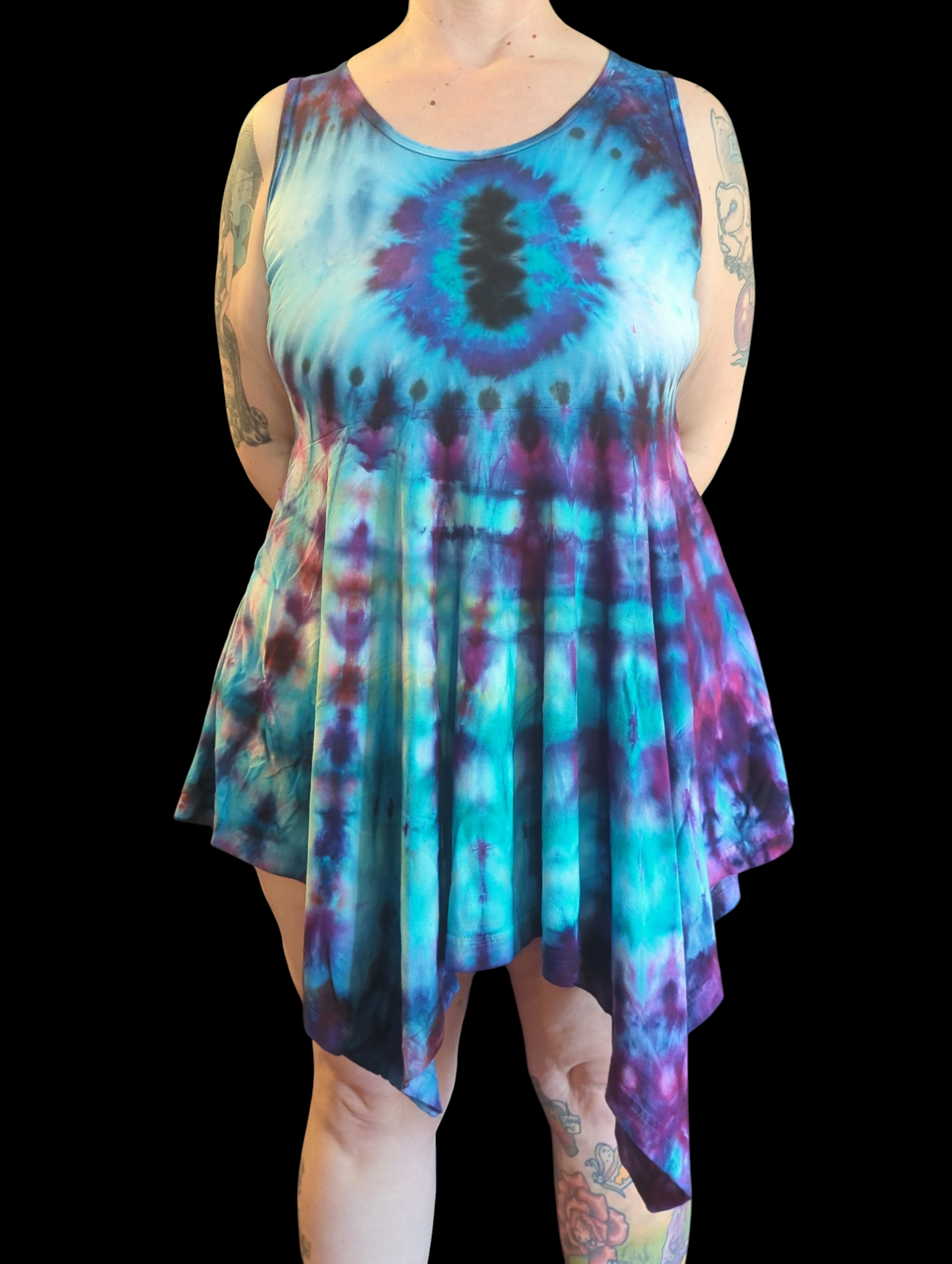 Elysian Dragon Eye Pixie Dress - Femme XL