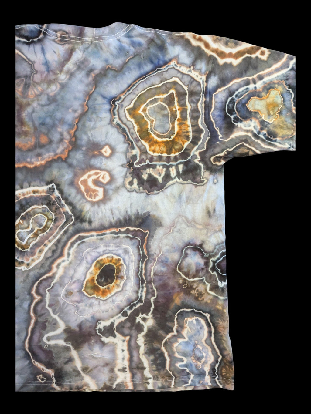 Blue Bronze Geode - Unisex Tee - XL