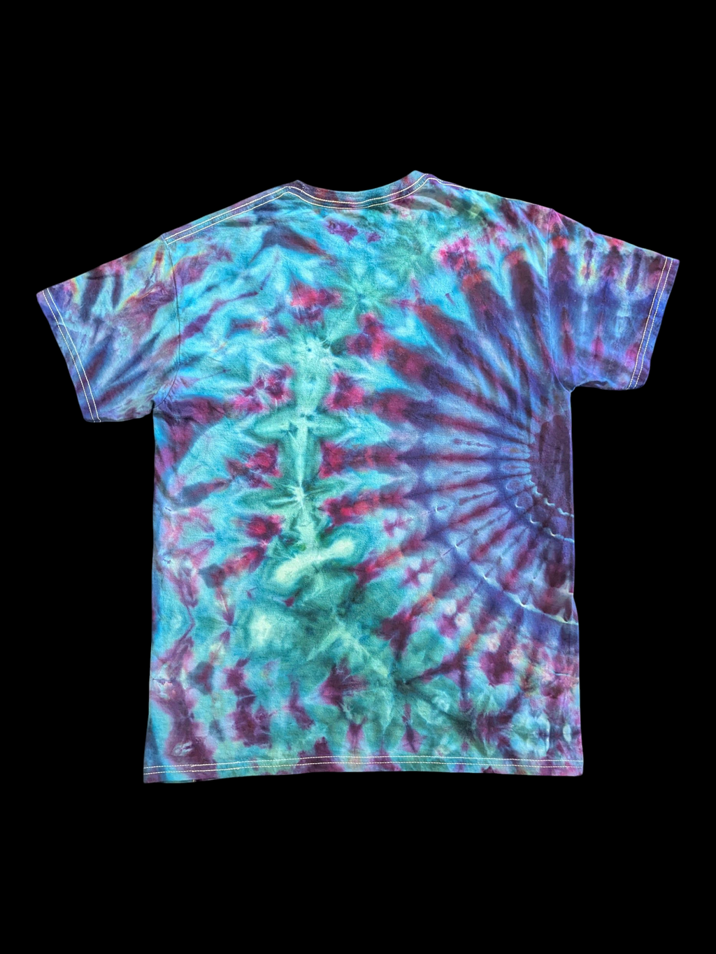 Galaxy Peacock Kaleidoscope - Unisex Tee - Medium