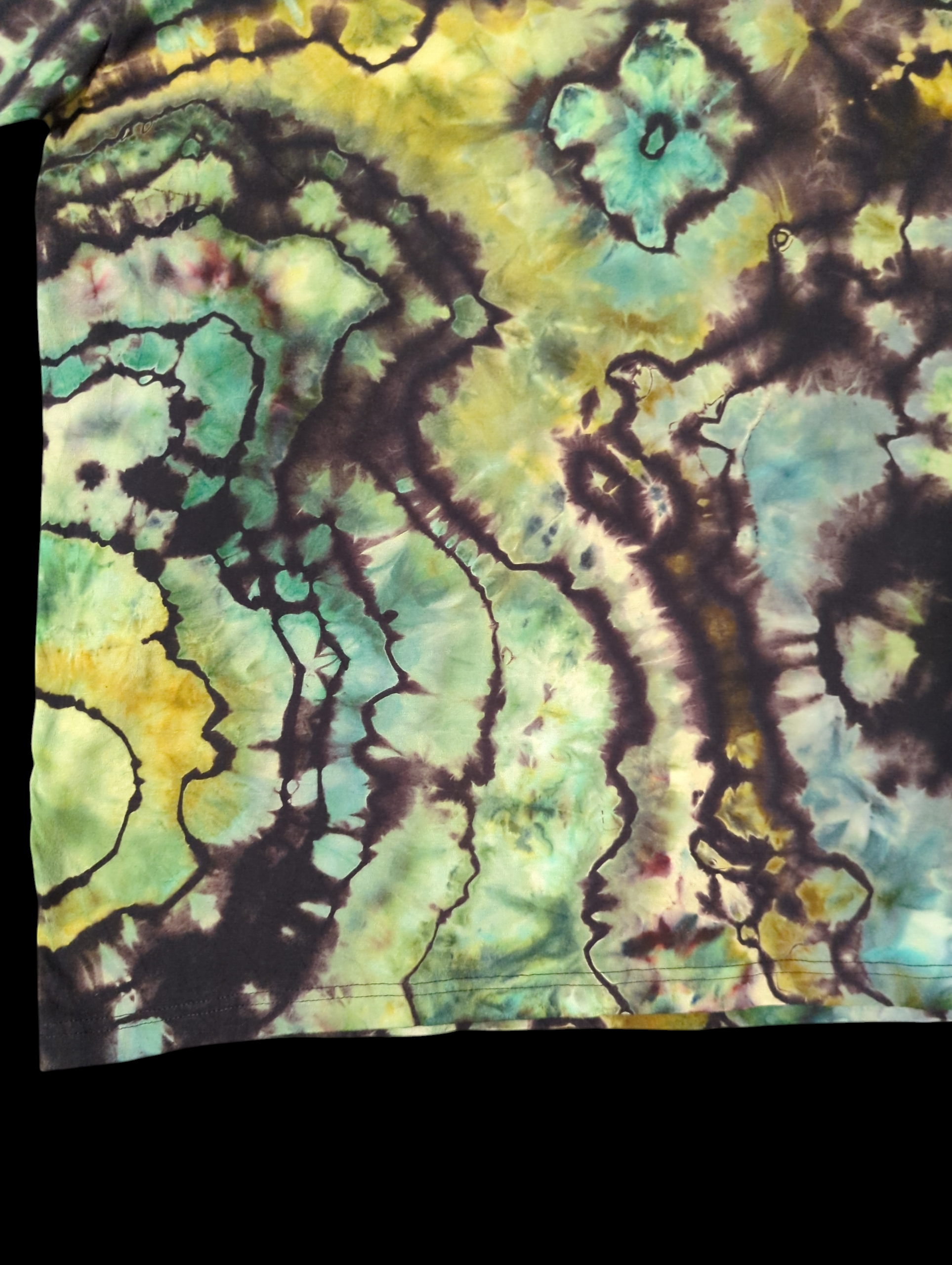 Reverse Moss Agate Geode - Unisex Tee - 2XL