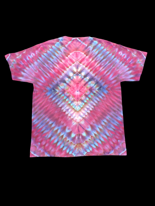 Berry Diamond Kaleidoscope - Unisex Tee - Large
