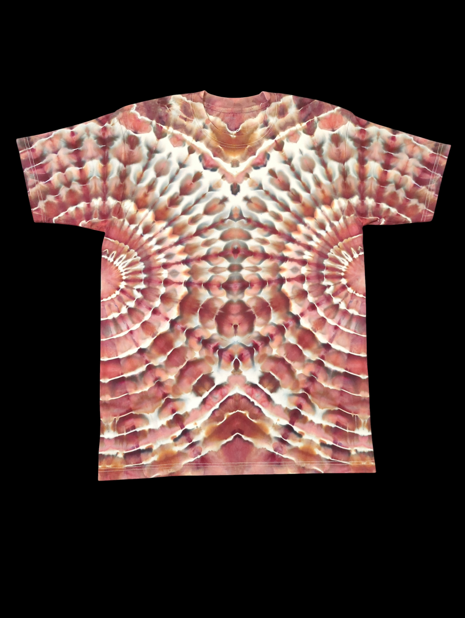 Black Cherry Double Peacock - Unisex Tee - Large