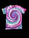 Purple Teal Spiral - Unisex Tee - Small