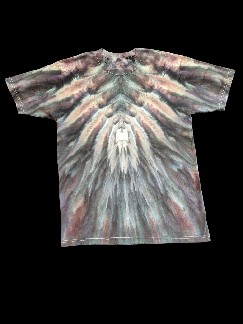Monochrome Angel Roll - Unisex Tee - Large