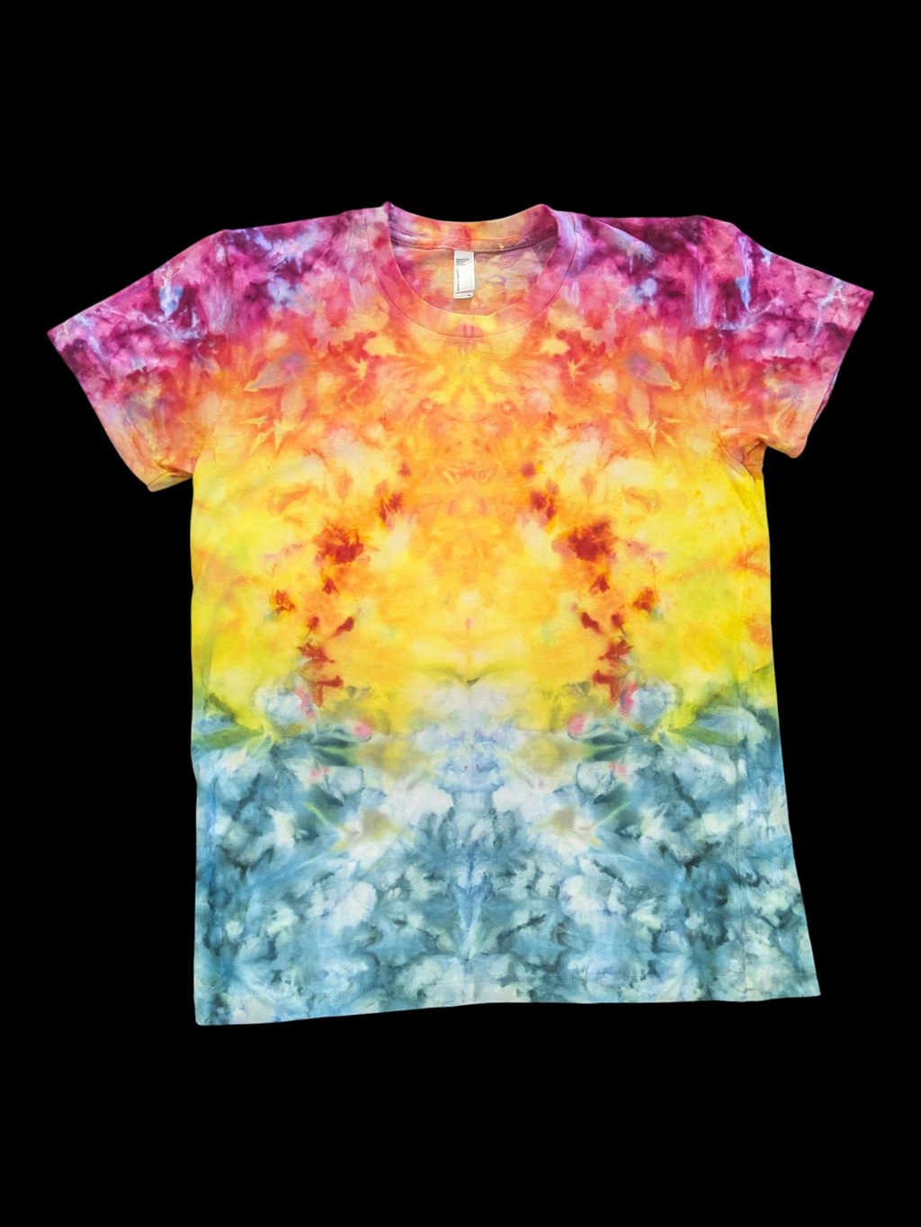 Sunset Over Water - Femme Tee - XL