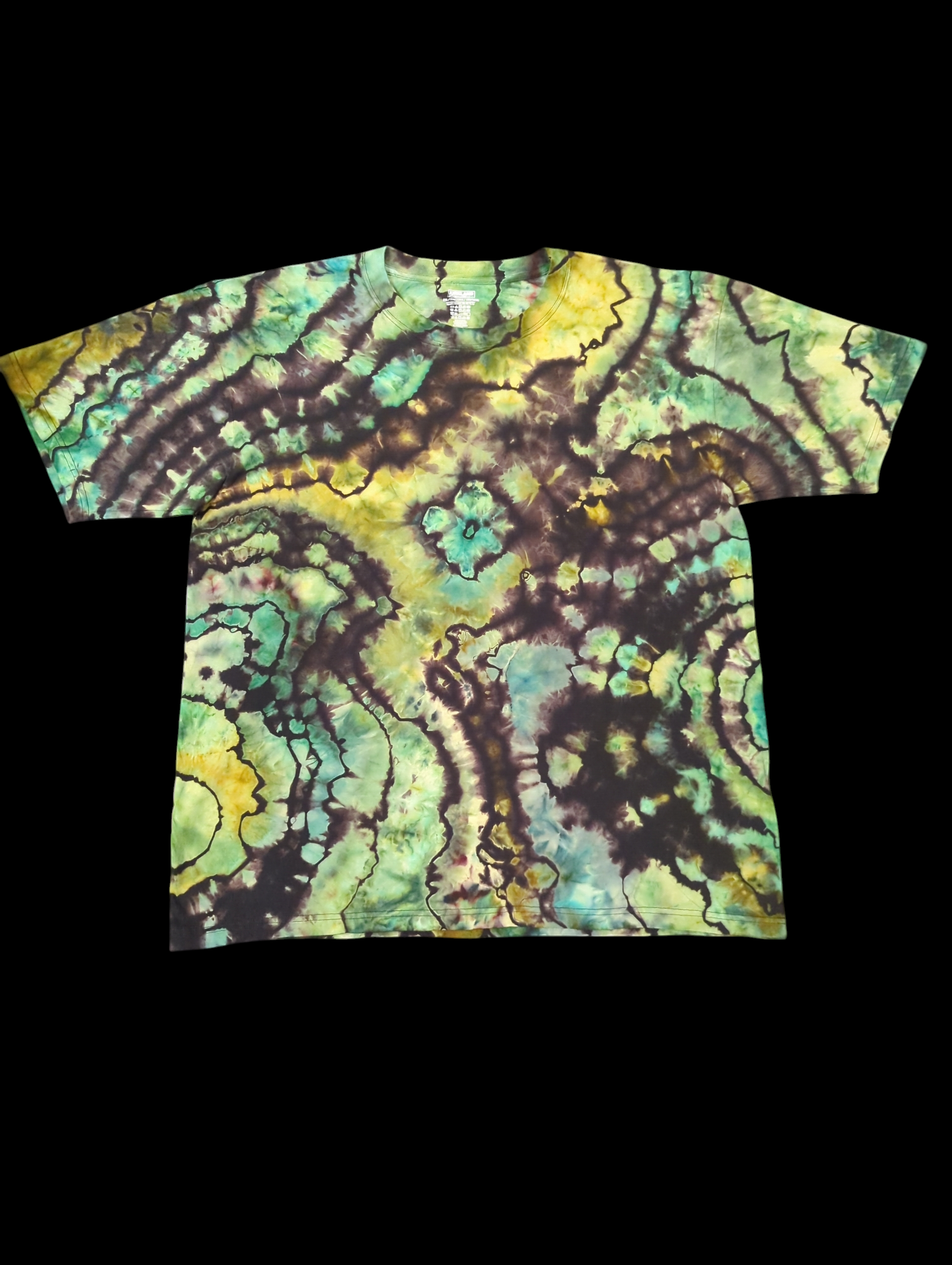 Reverse Moss Agate Geode - Unisex Tee - 2XL