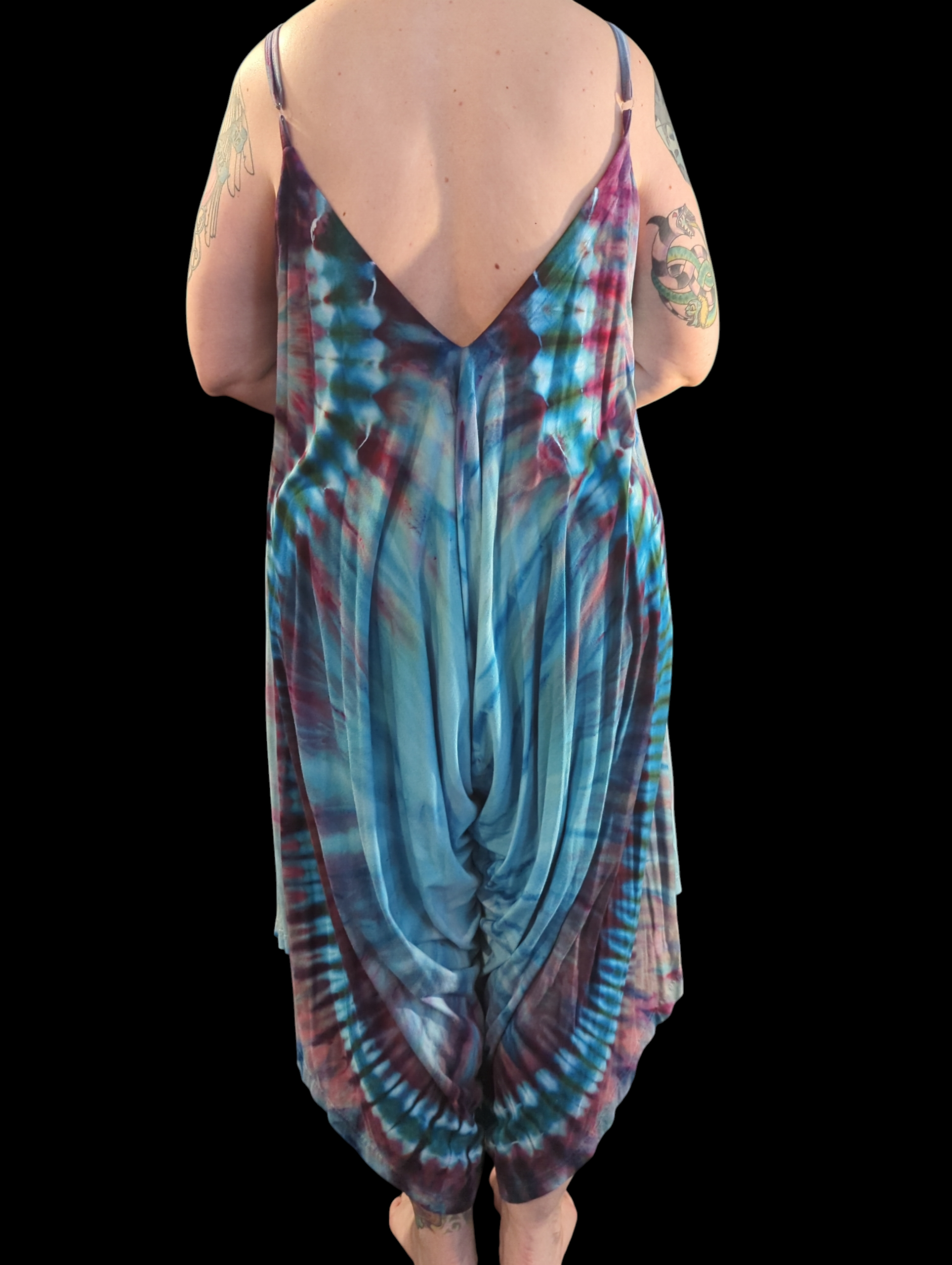 Berry Boho Jumpsuit - One Size
