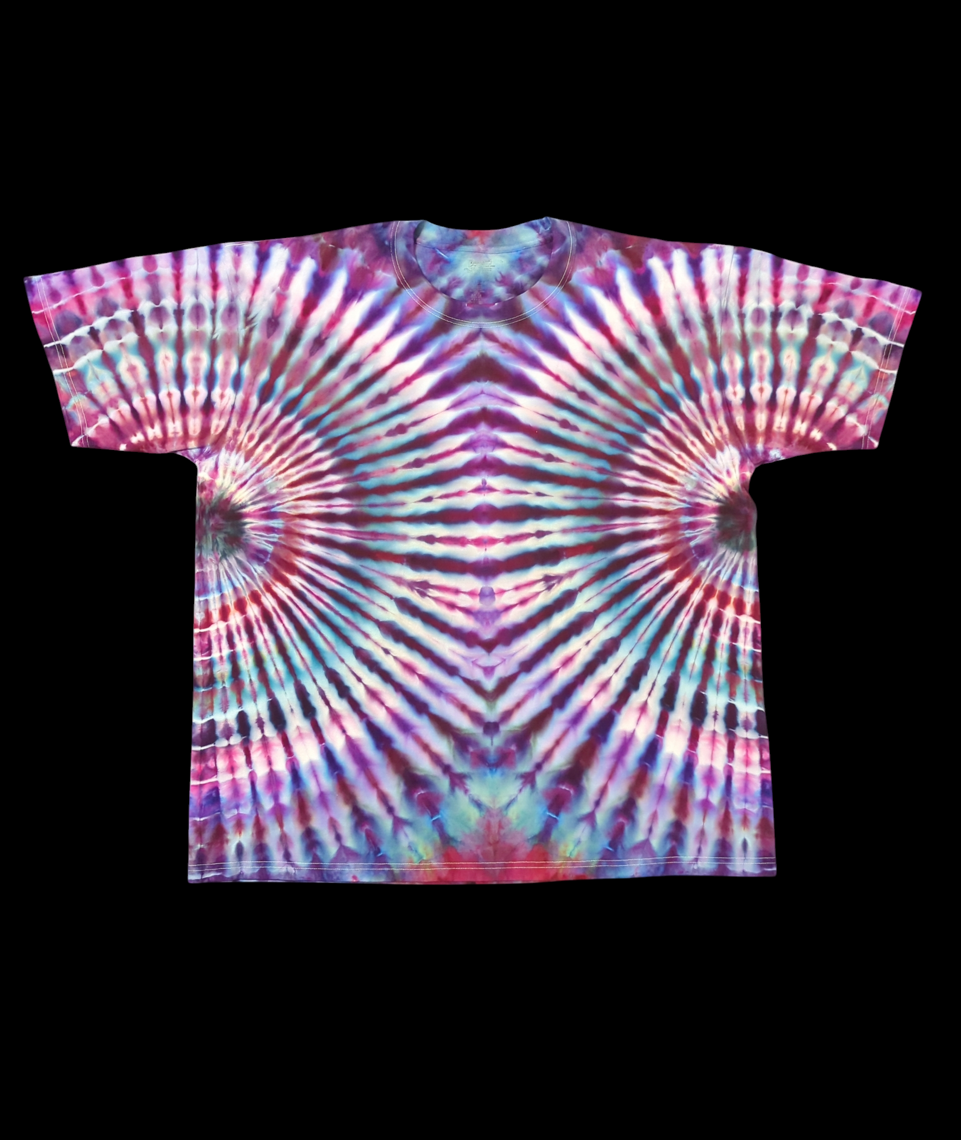 Jeweled Double Peacock - Unisex Tee - 3XL