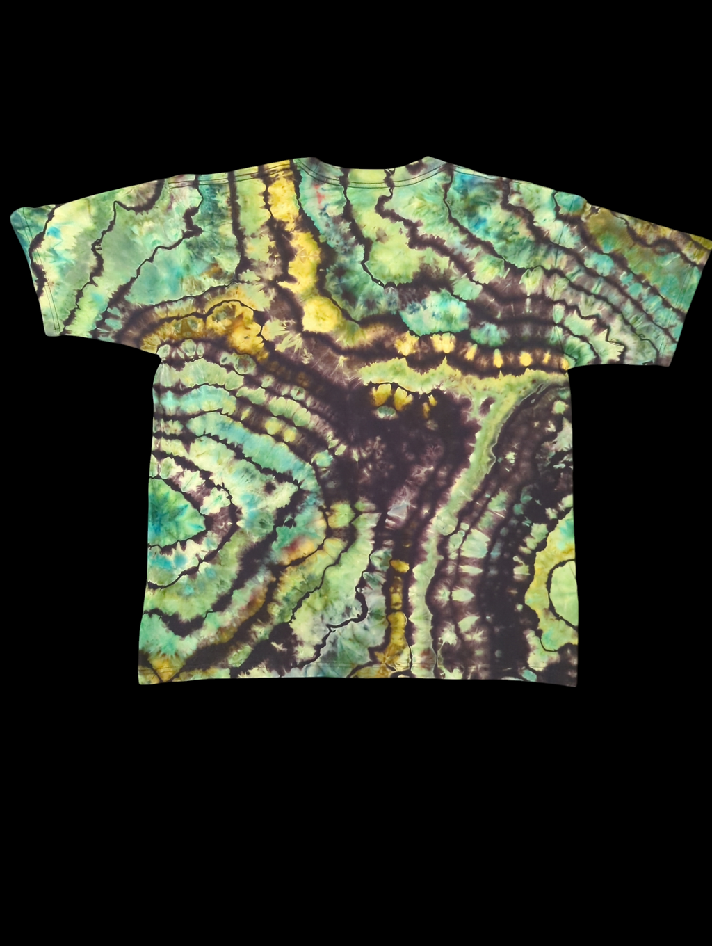 Reverse Moss Agate Geode - Unisex Tee - 2XL