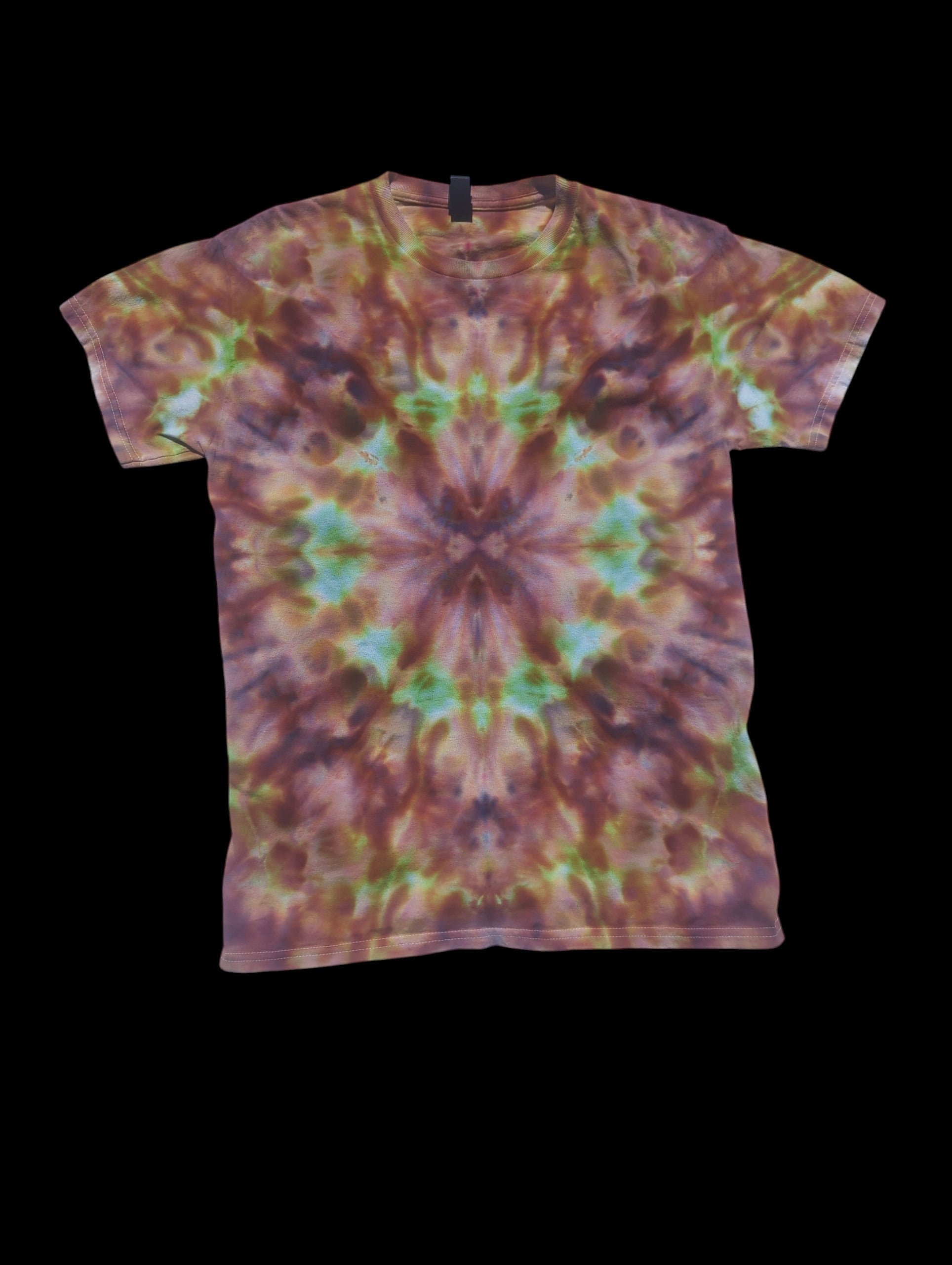 Fire Sphene Kaleidoscope - Unisex Tee - Medium