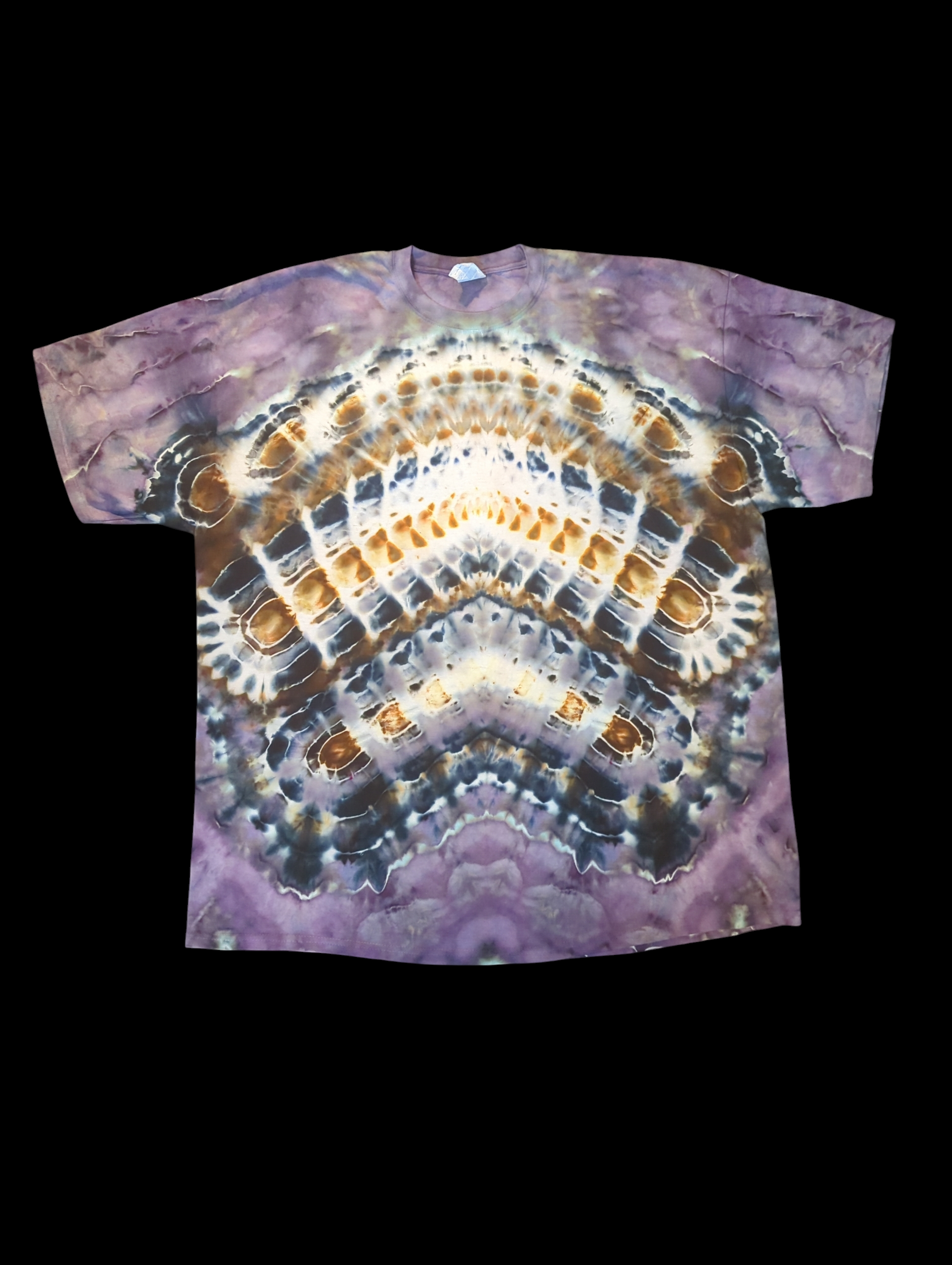 Cosmic Bronze & Purple  - Unisex Tee - 2XL
