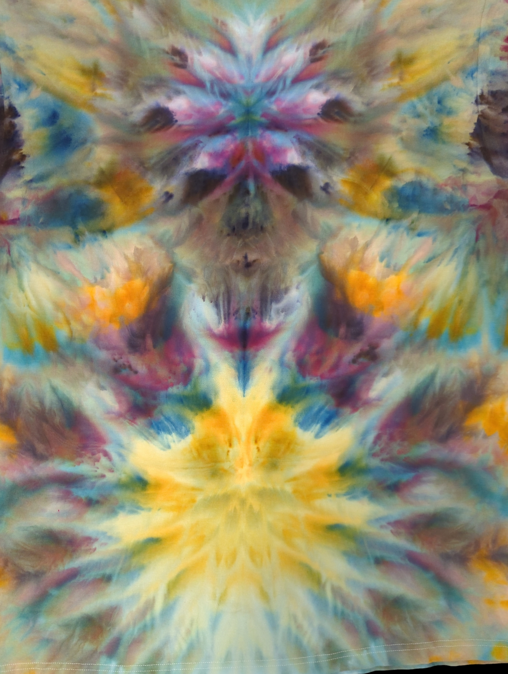Solar Bloom Watercolor - Unisex Tee - XL