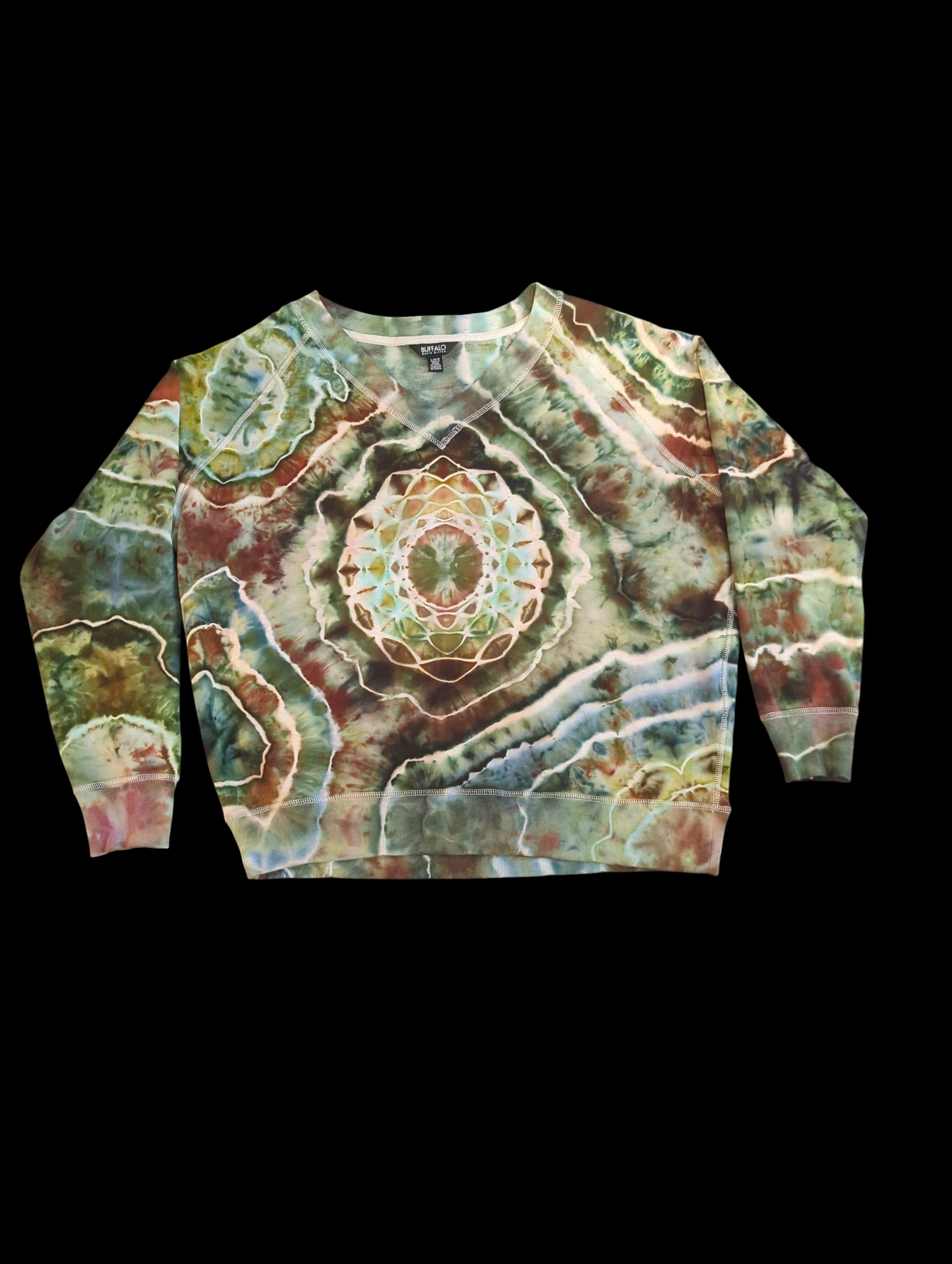 Dryad's Eye - V-neck Sweatshirt - Femme Large