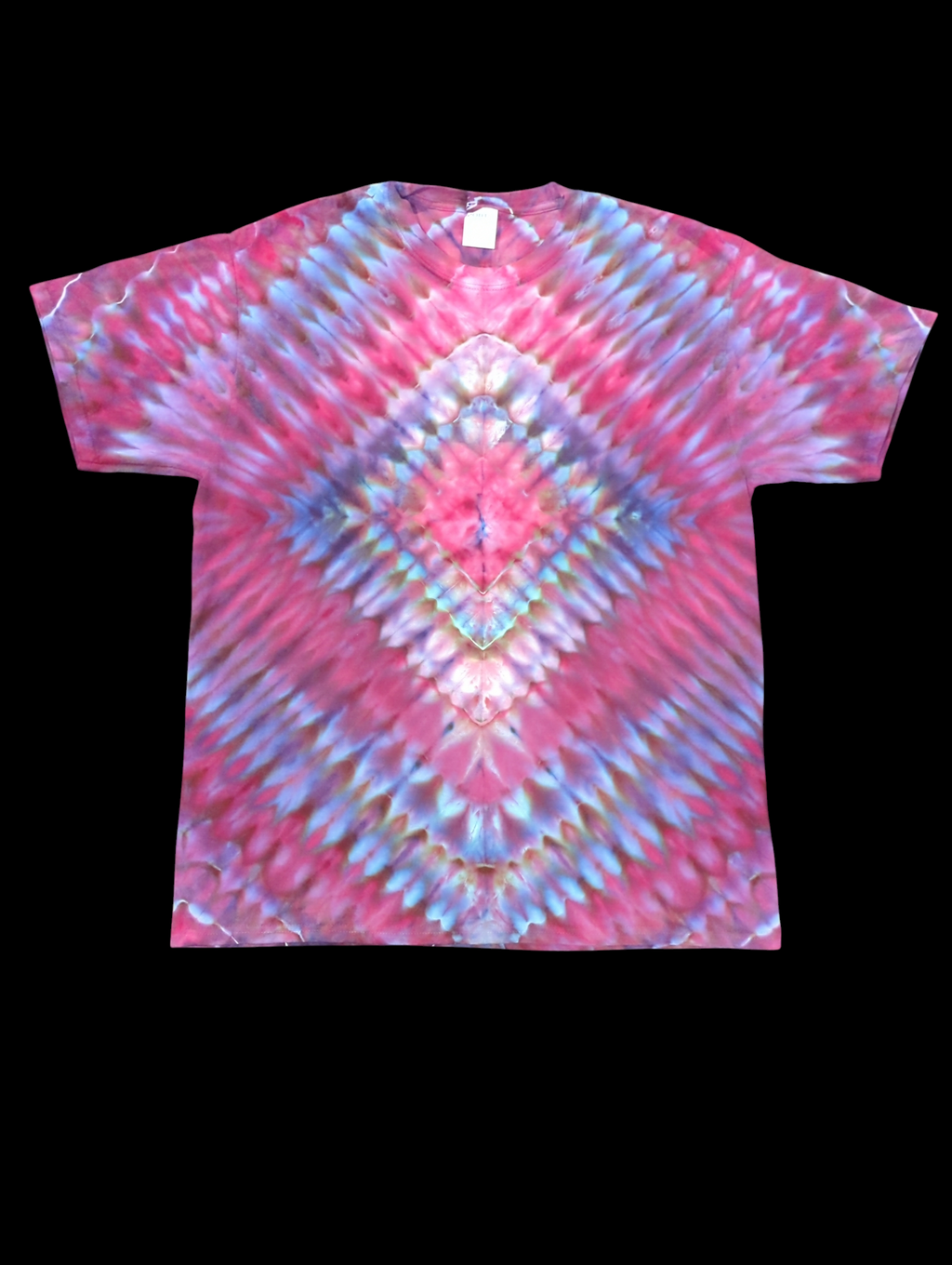 Berry Diamond Kaleidoscope - Unisex Tee - Large