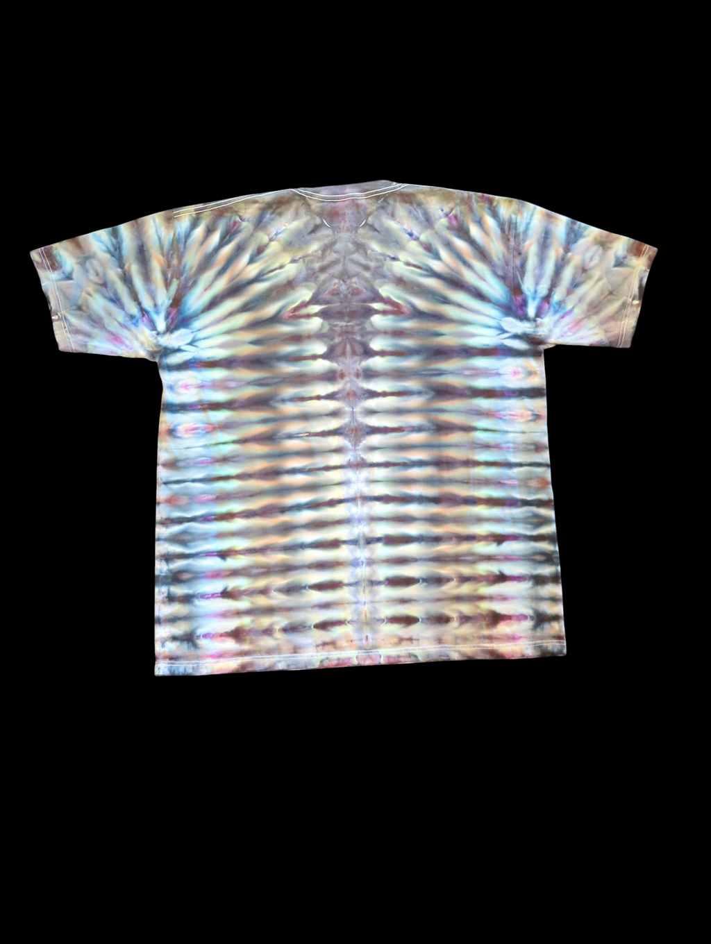 Oil Slick Peacock Variant - Unisex Tee - 2XL