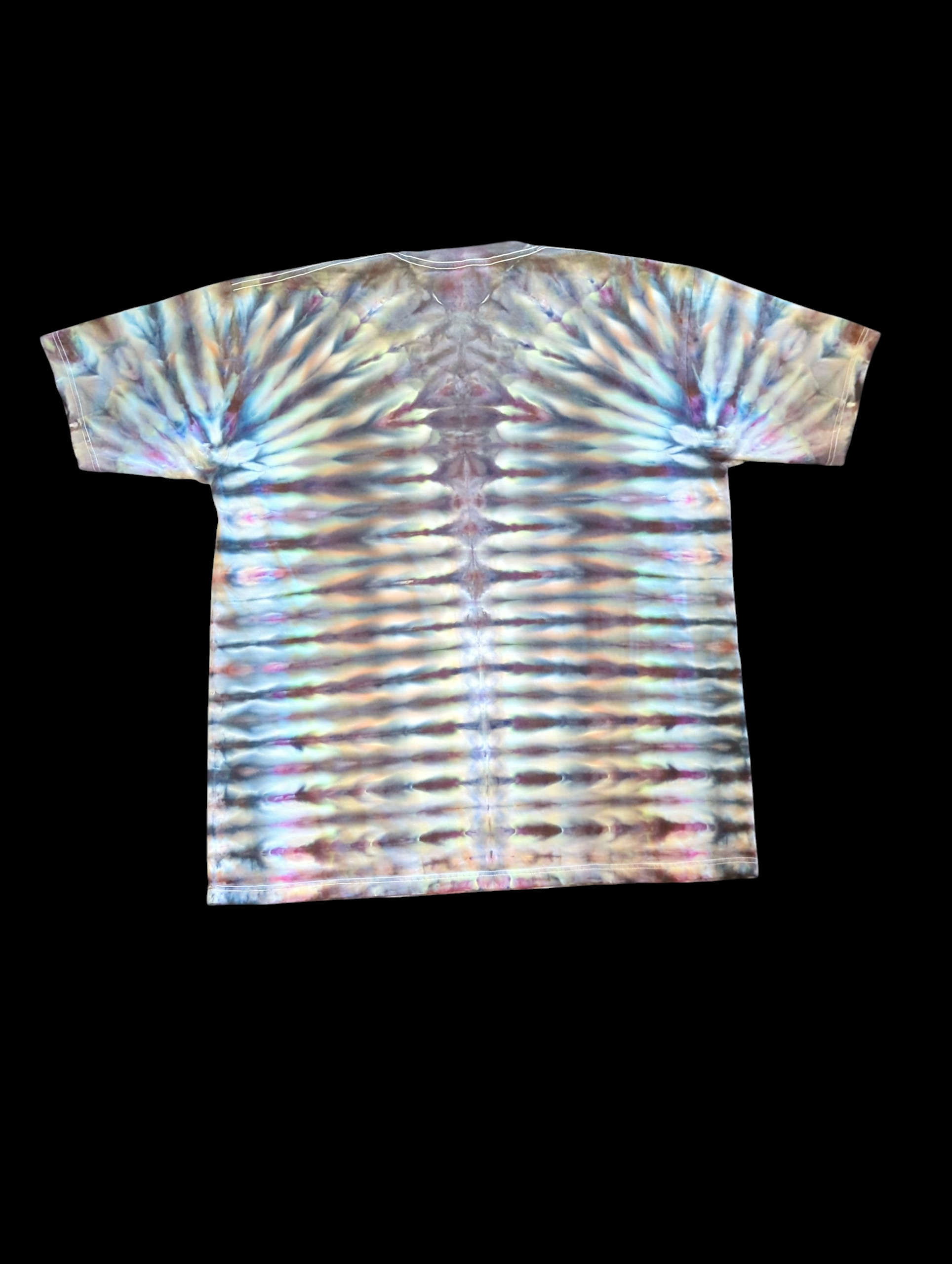 Oil Slick Peacock Variant - Unisex Tee - 2XL