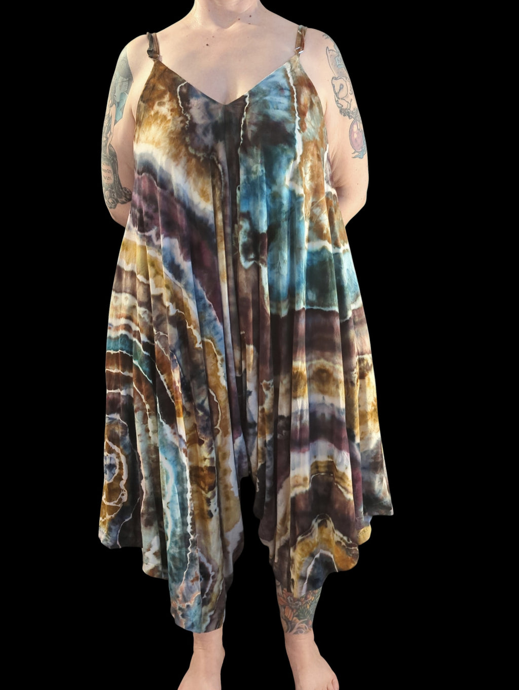 Beach Geode Boho Jumpsuit - One Size