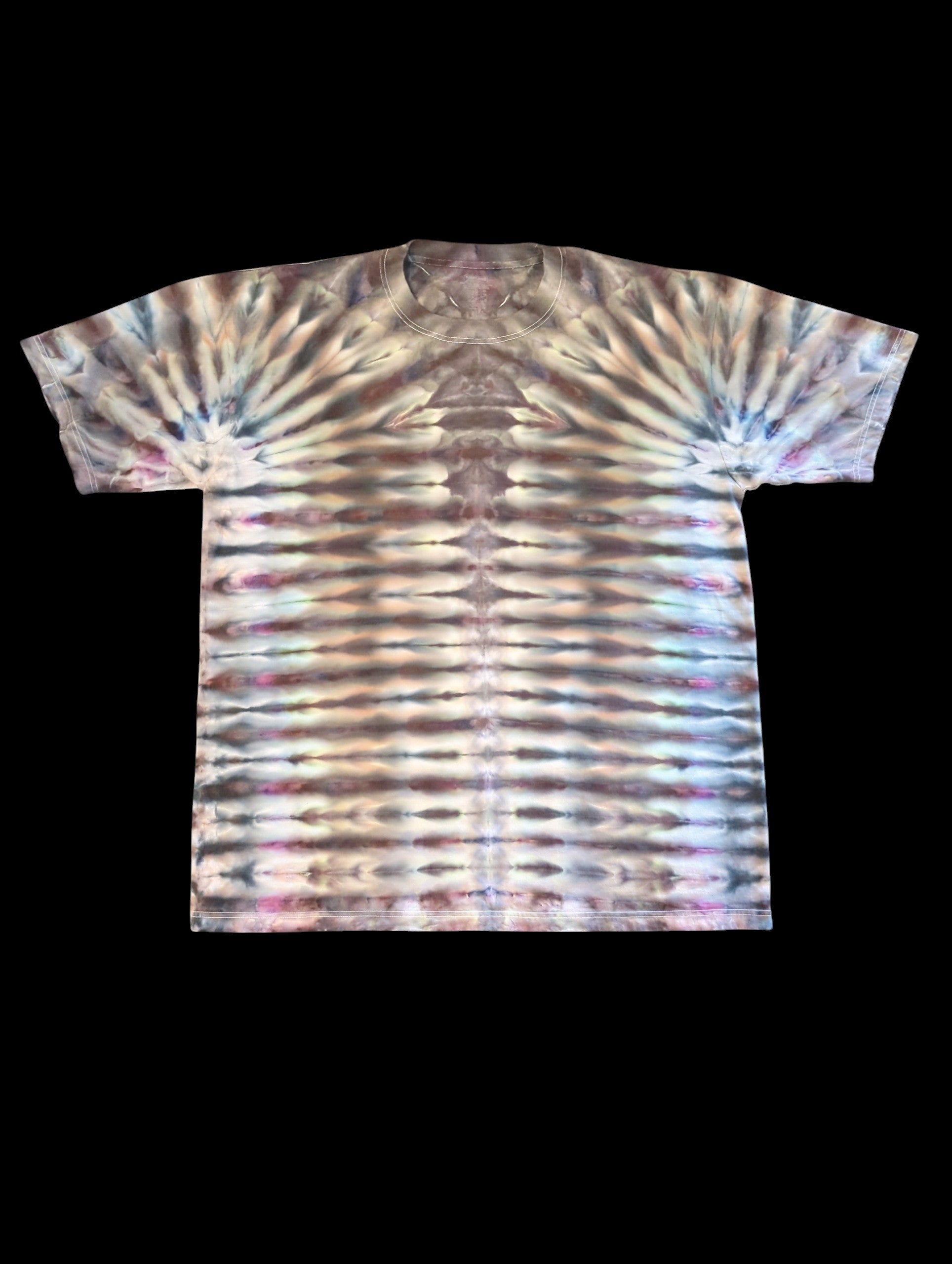 Oil Slick Peacock Variant - Unisex Tee - 2XL