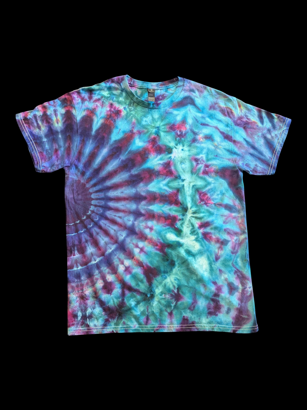 Peacock Kaleidoscope Unisex Tee - Medium