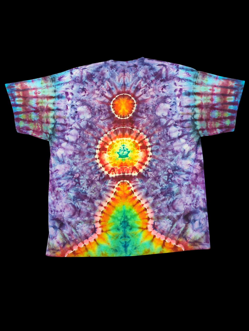 Rainbow Kaleidoscope Abstract - Unisex Tee - 2XL