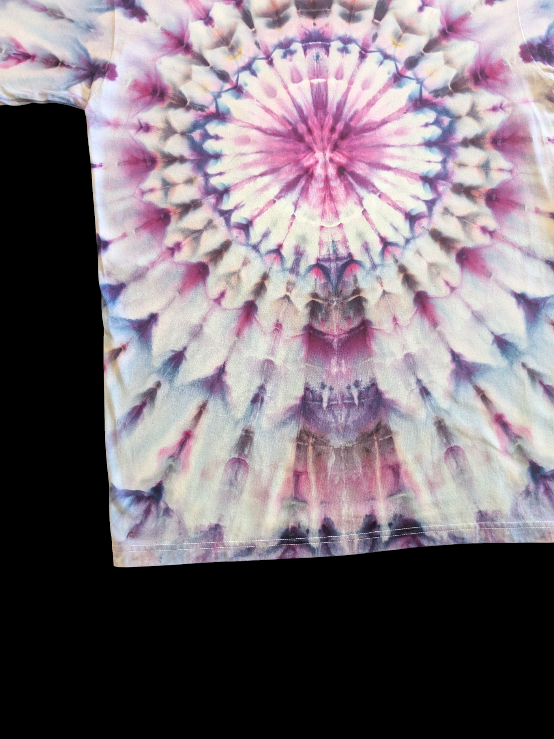 Purple Sunburst - Unisex Tee - Large