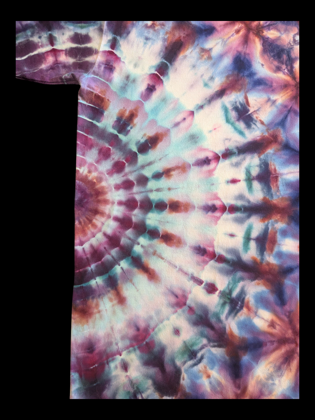 Jewel Peacock Kaleidoscope - Unisex Tee - Medium