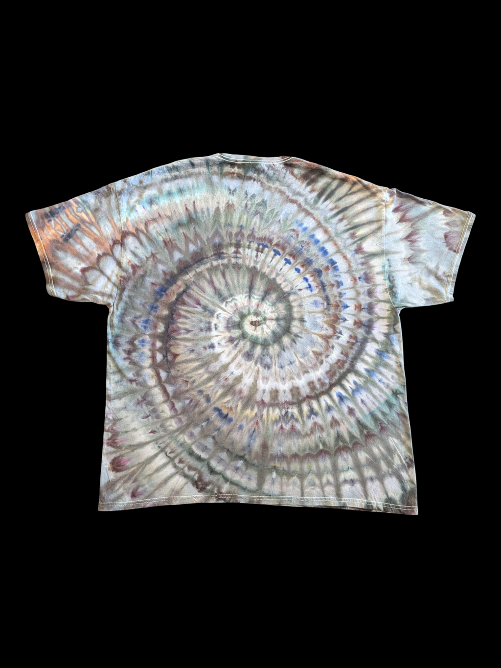 Blue Grey Spiral - Unisex Tee - 2XL