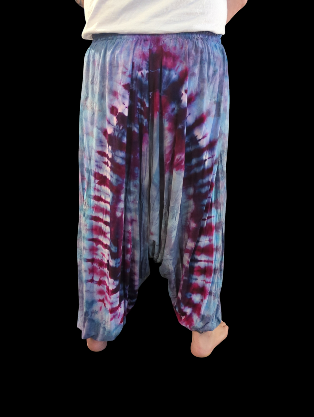 Berry Harem Pants - One Size