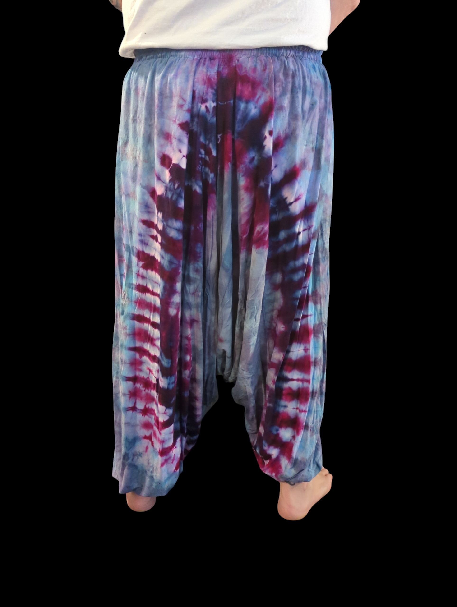 Berry Harem Pants - One Size