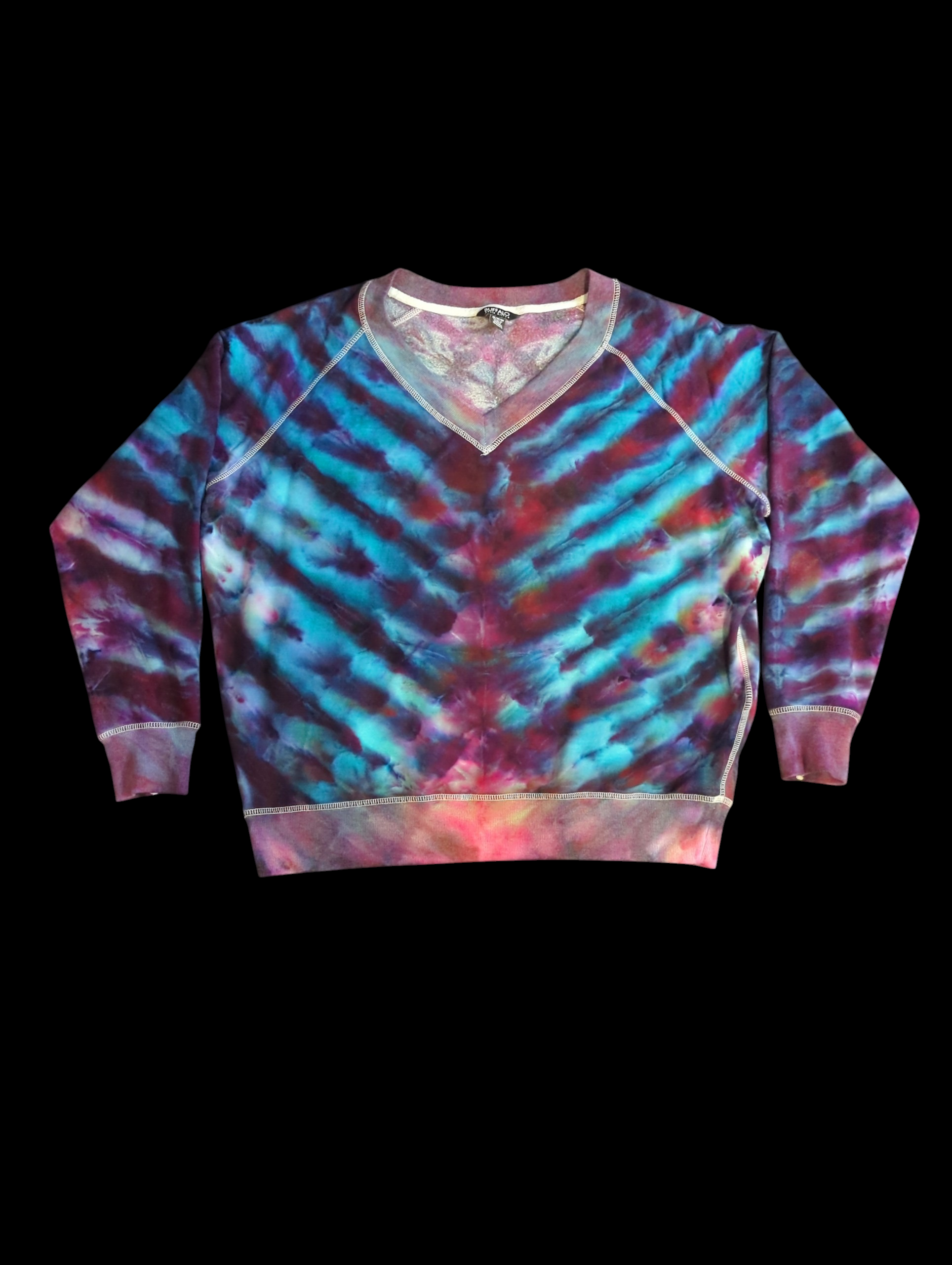 Galactic V - V-neck Sweatshirt - Femme Medium