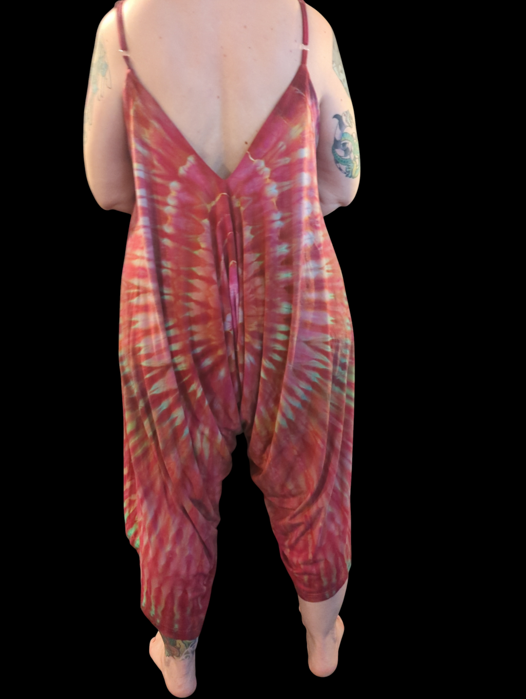 Firepop Sunburst Boho Jumpsuit - One Size