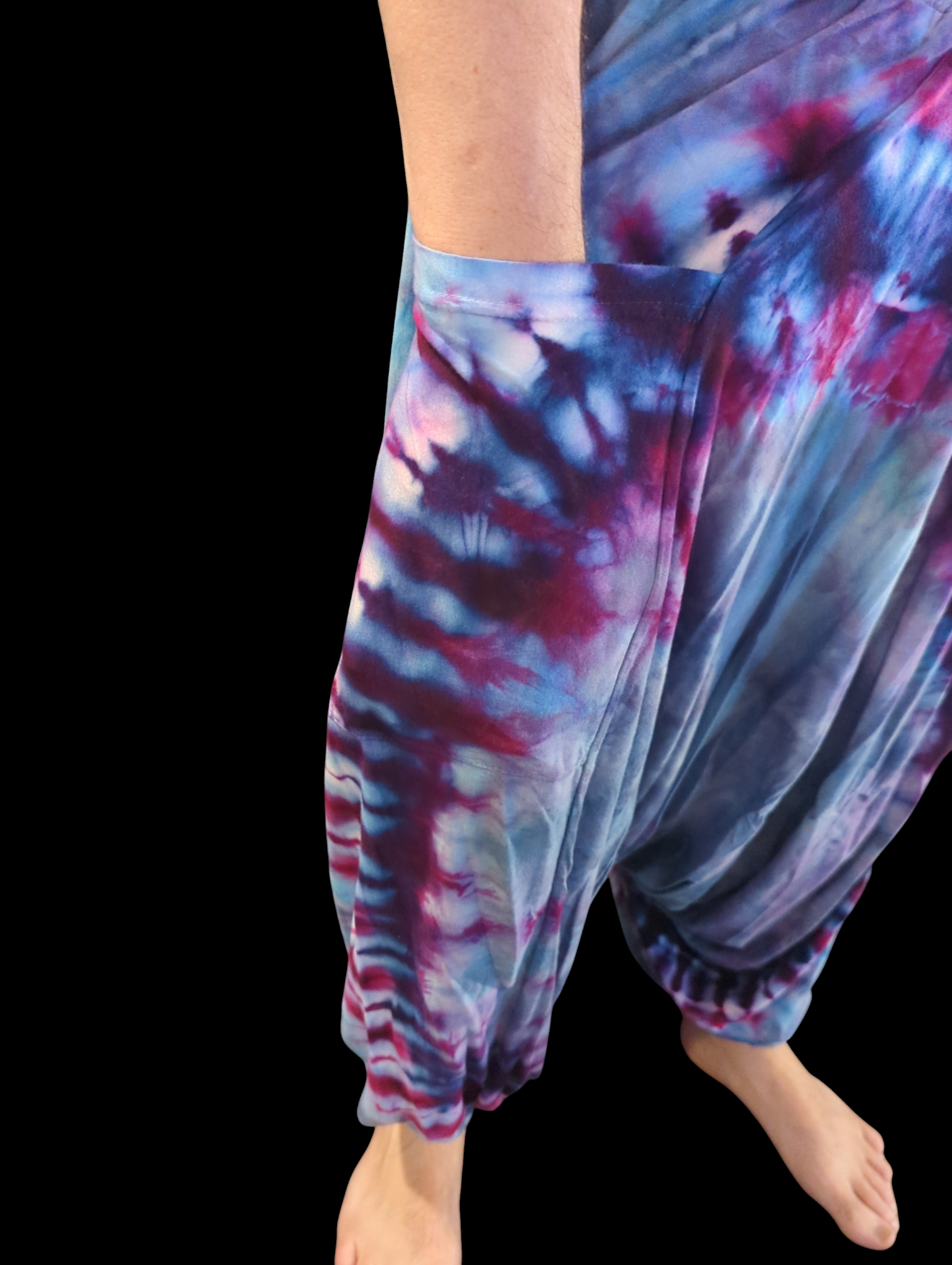 Berry Harem Pants - One Size