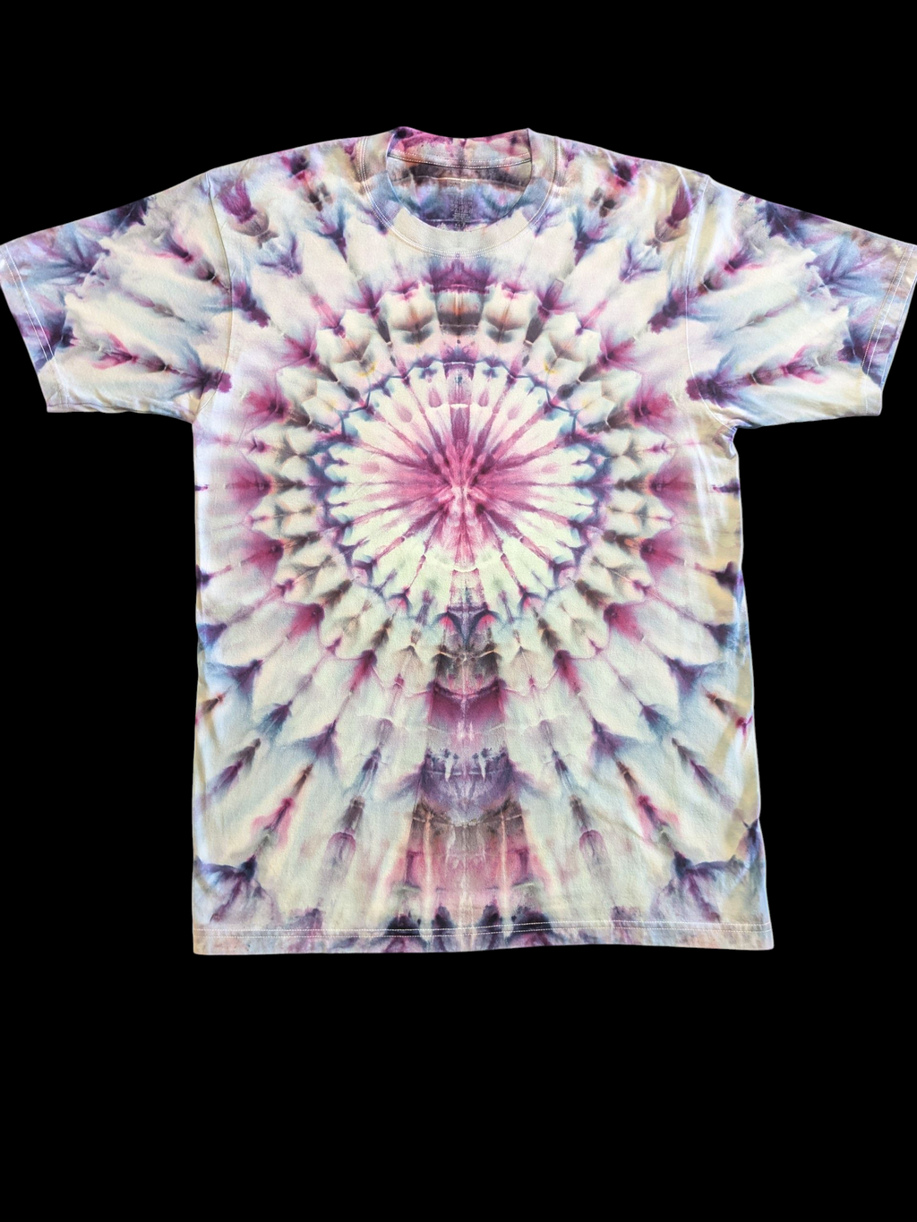 Purple Sunburst - Unisex Tee - Large