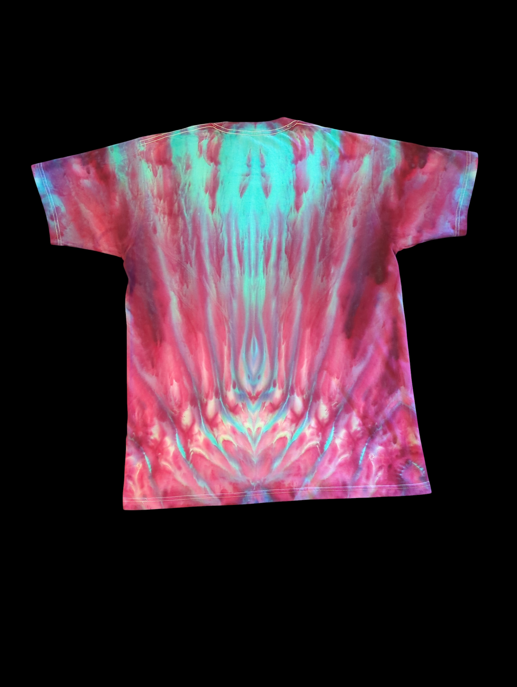 Cotton Candy Lotus Waterfall  - Unisex Tee - Large