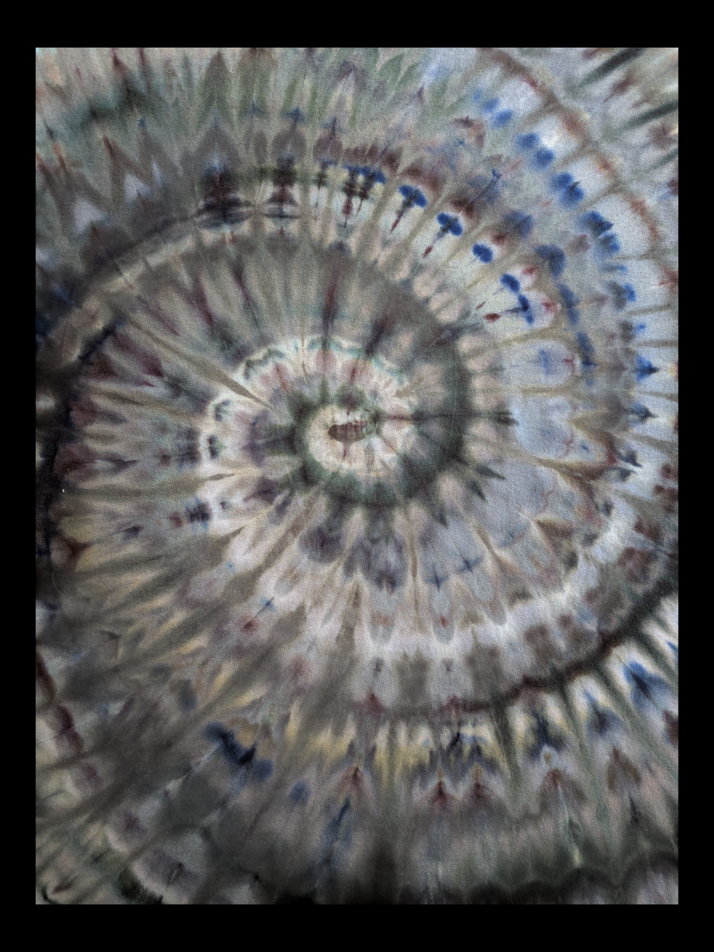 Blue Grey Spiral - Unisex Tee - 2XL
