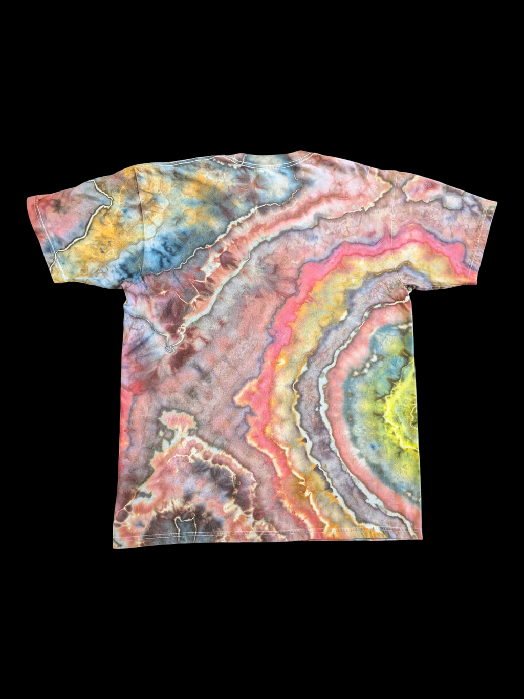 Rainbow Obsidian Geode - Unisex Tee - XL