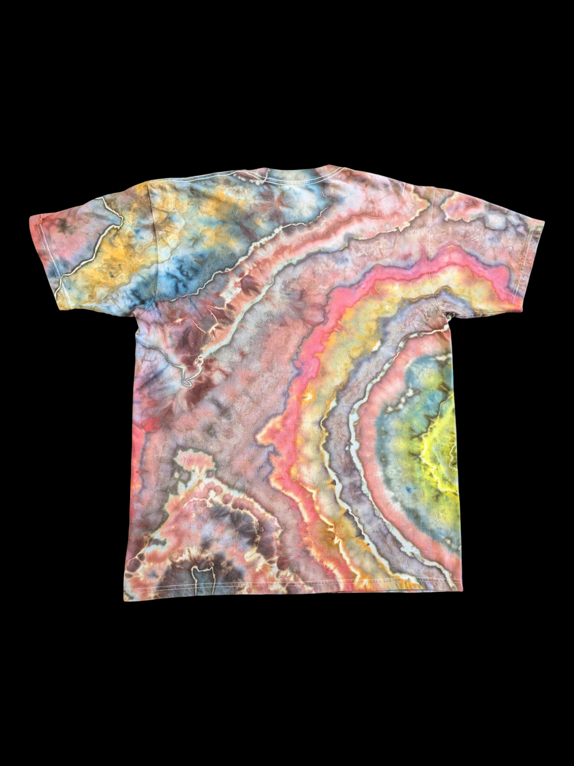 Rainbow Obsidian Geode - Unisex Tee - XL