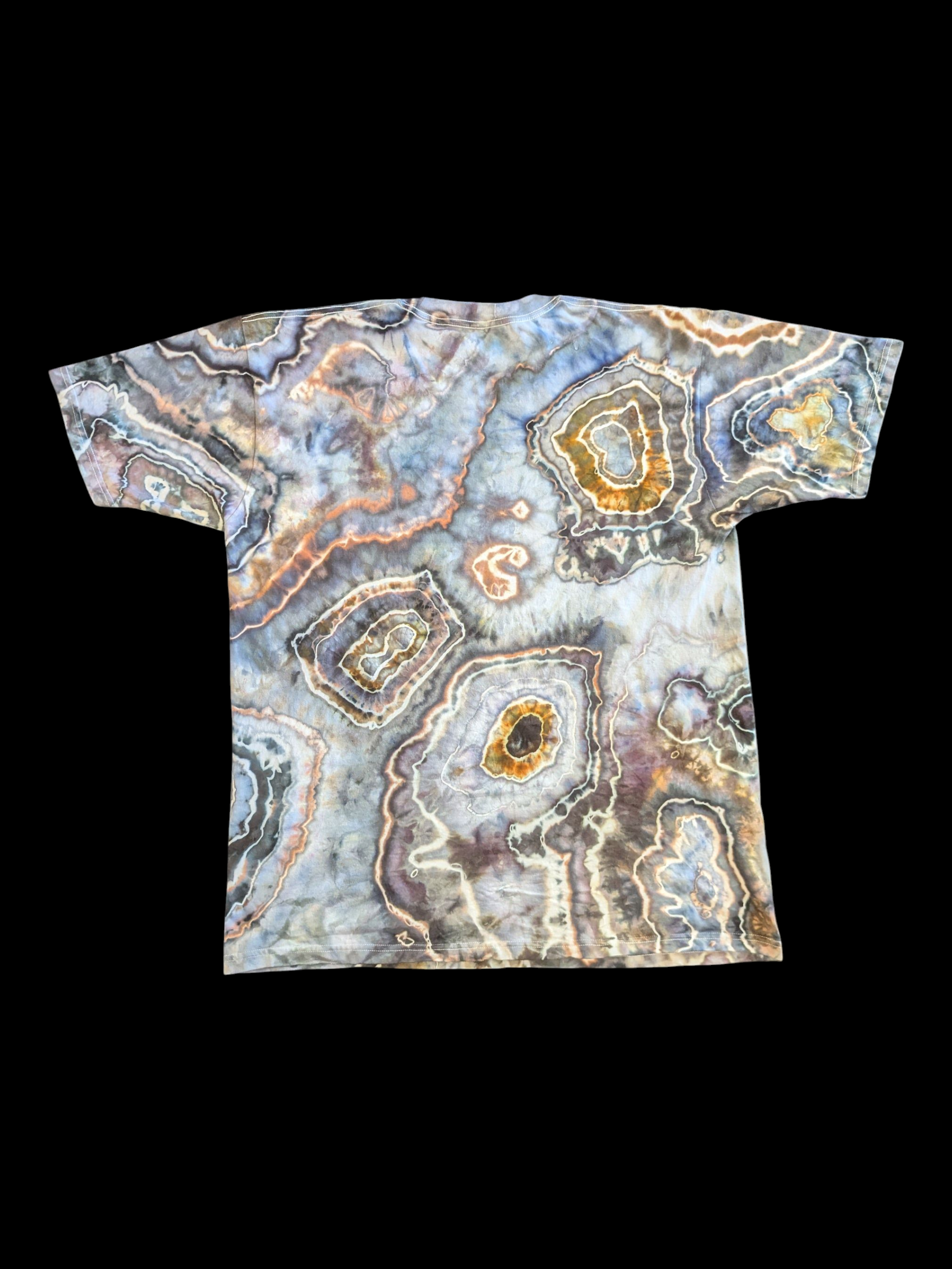Blue Bronze Geode - Unisex Tee - XL