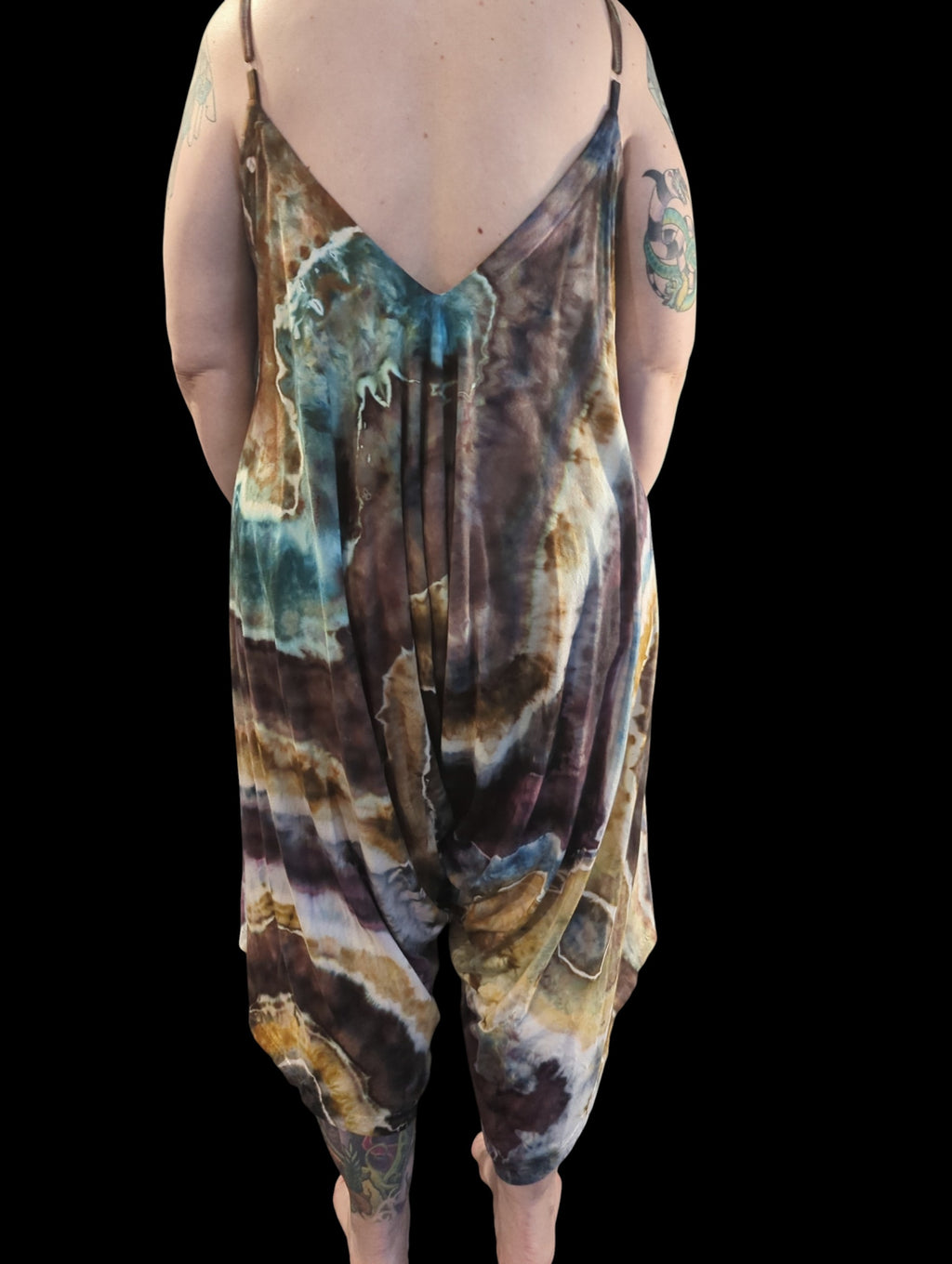 Beach Geode Boho Jumpsuit - One Size